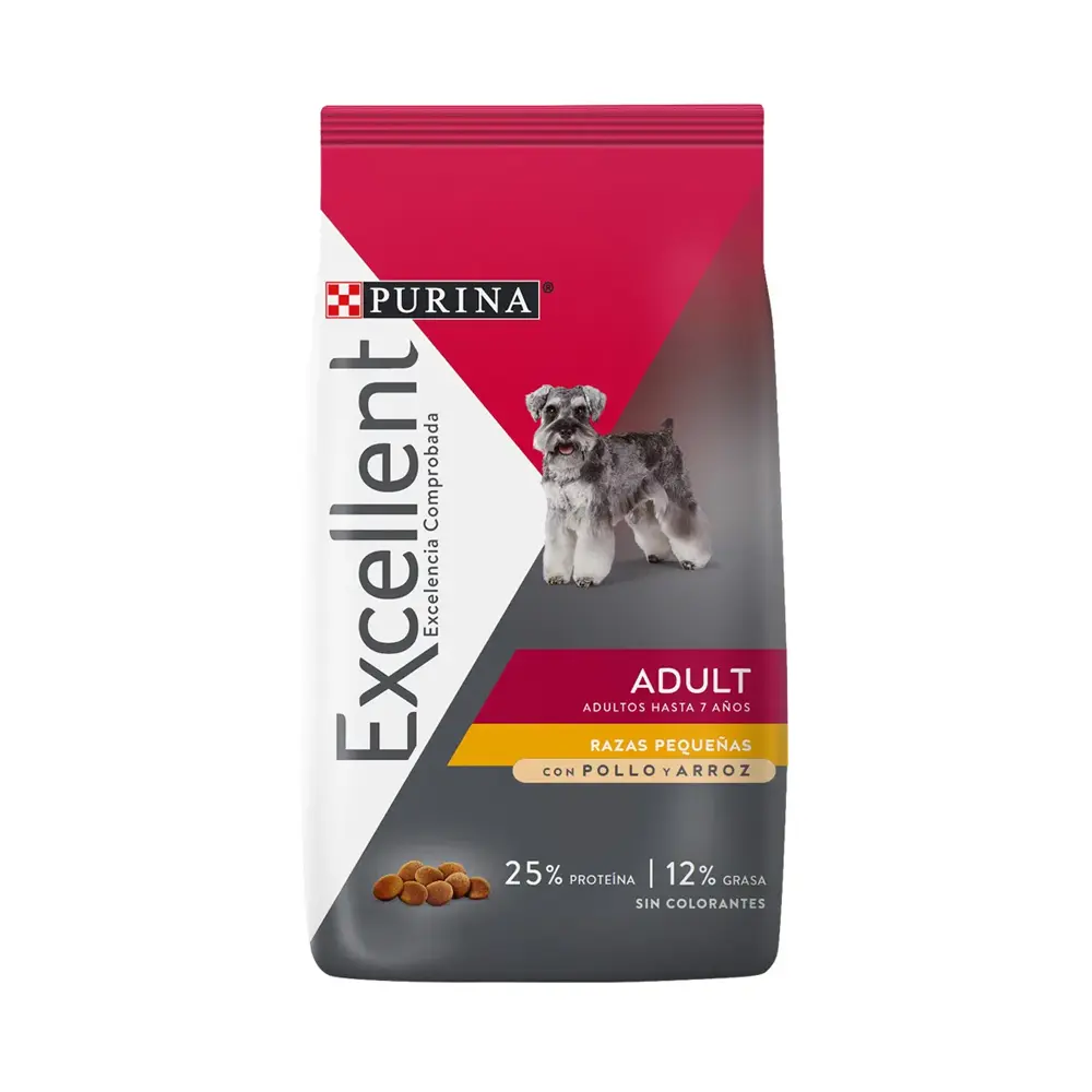 [PE-AD-RP-7.5KG] Purina Excellent Alimento Seco para Perro Adulto Raza Pequeña 7.5 kg