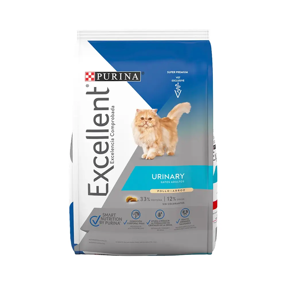 Purina Excellent Alimento Seco Urinary para Gato Adulto 7.5 kg