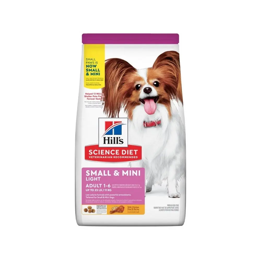 [HI-WC-RPRMINI-2KG] Hill's Alimento Seco Light para Perro Adulto Raza Pequeña y Mini 2 kg