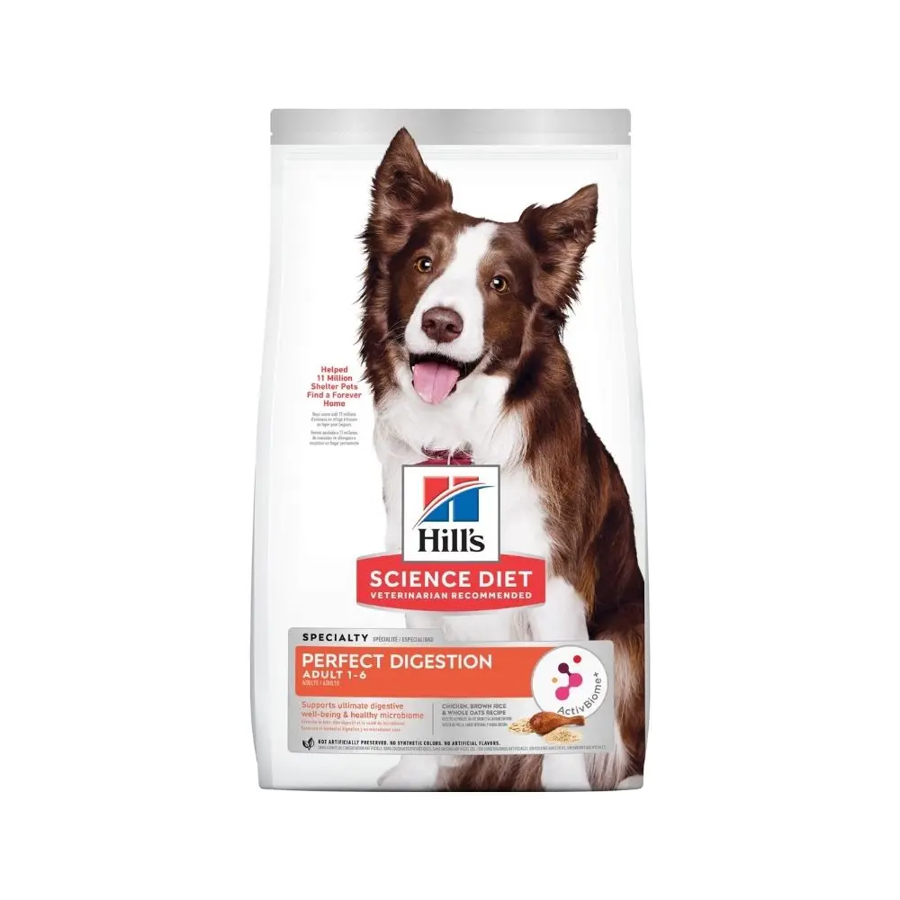 [HI-PD-10KG] Hill's Alimento Seco Perfect Digestion para Perro Adulto 10 kg
