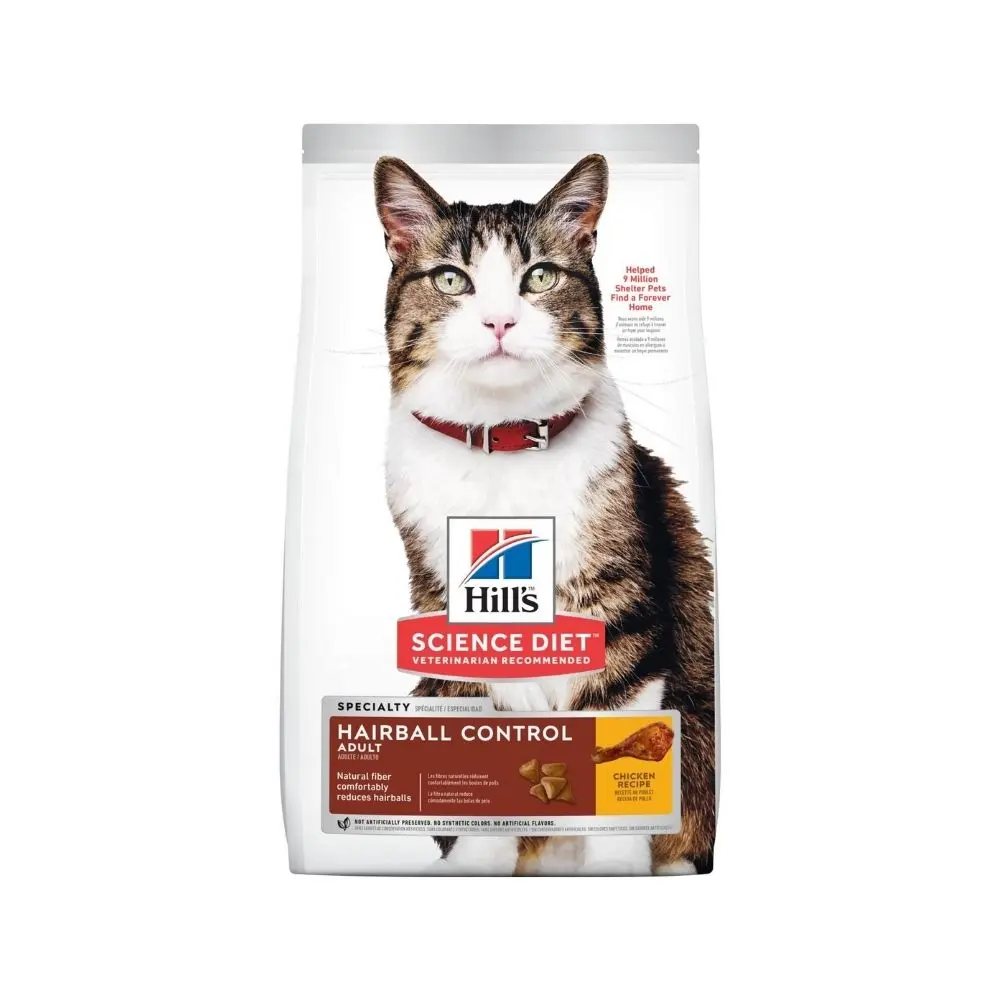 [HI-FE-HB-7KG] Hill's Alimento Seco Hairball Control para Gato Adulto 7 kg