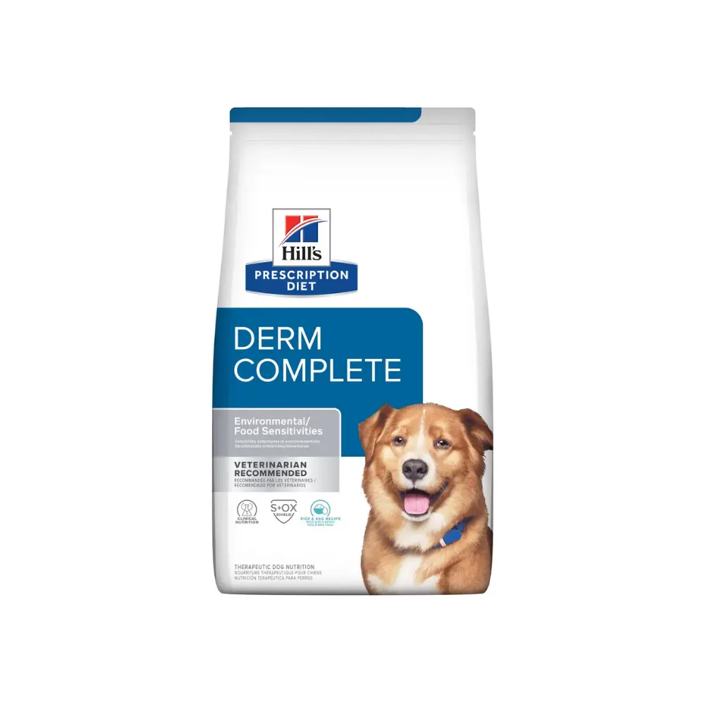 Hill's Prescripcion Alimento Seco c/d Derm Complete para Perro Adulto 10.9 kg