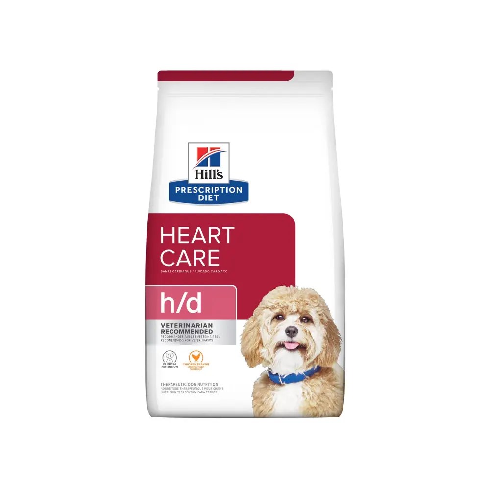 Hill's Prescripcion Alimento Seco h/d Heart Care para Perro Adulto 8 kg