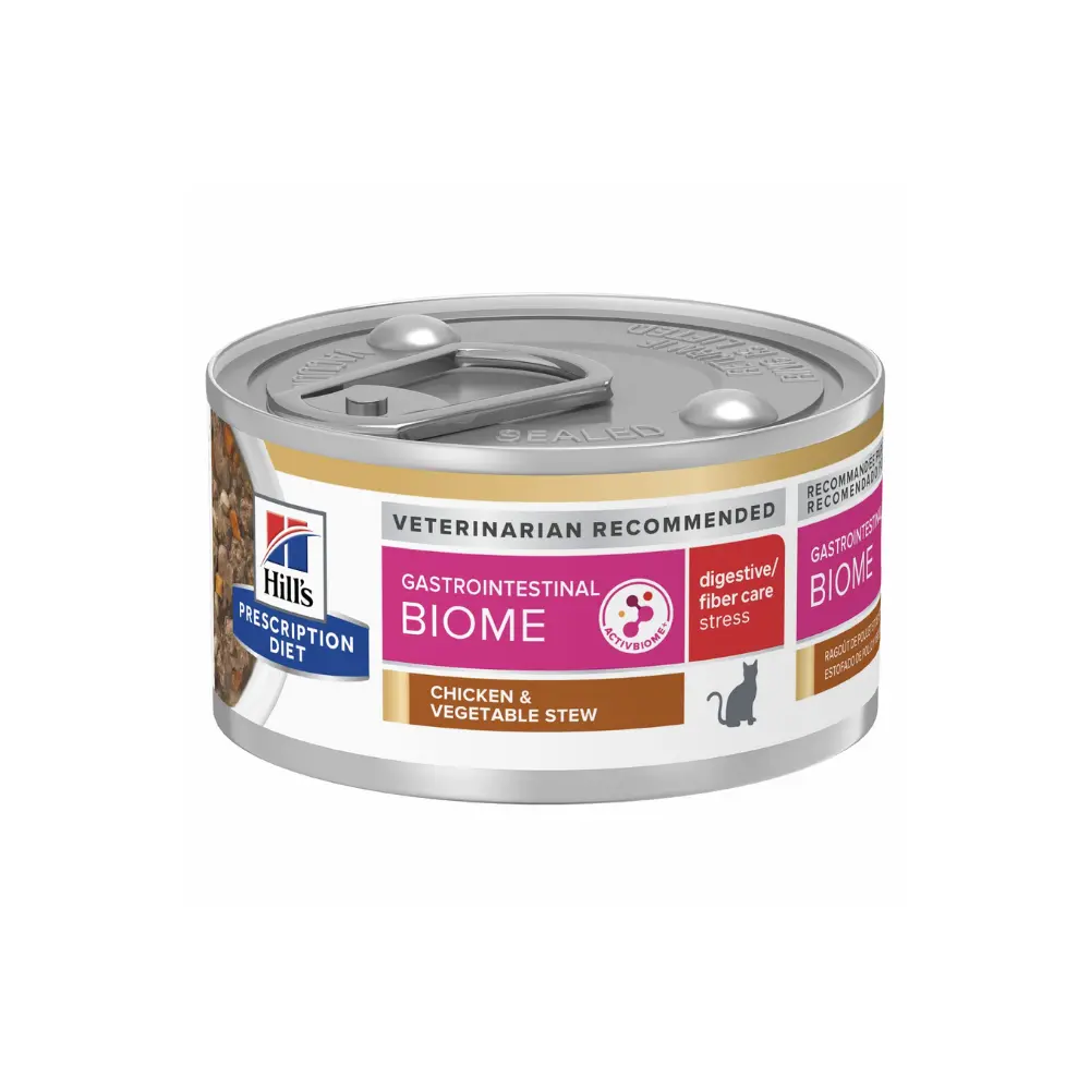 Hill's Prescripcion Alimento Humedo Gastrointestinal Biome para Gato Adulto 80 g