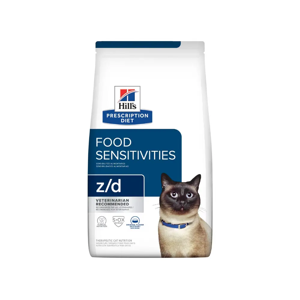 Hill's Prescripcion Alimento Seco z/d Food Sensitivities para Gato Adulto 1.8 kg