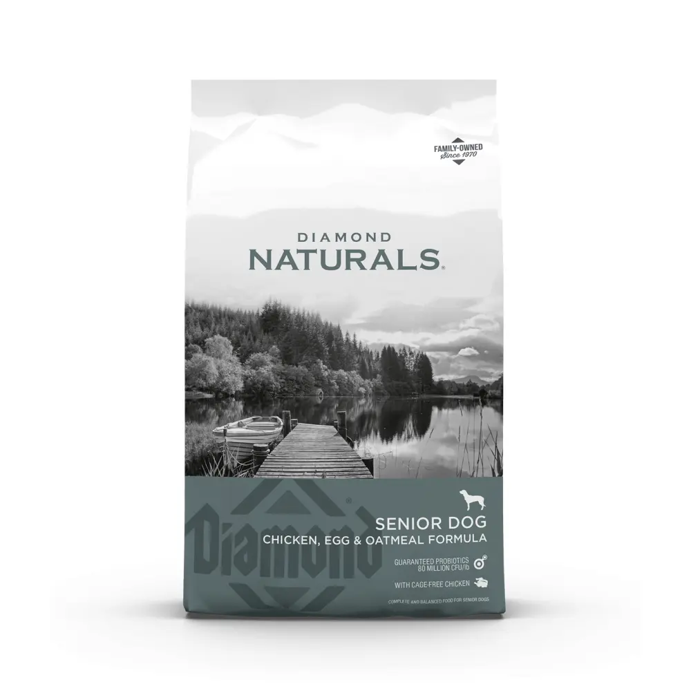 Diamond Naturals Alimento Seco para Perro Senior 8.16 kg