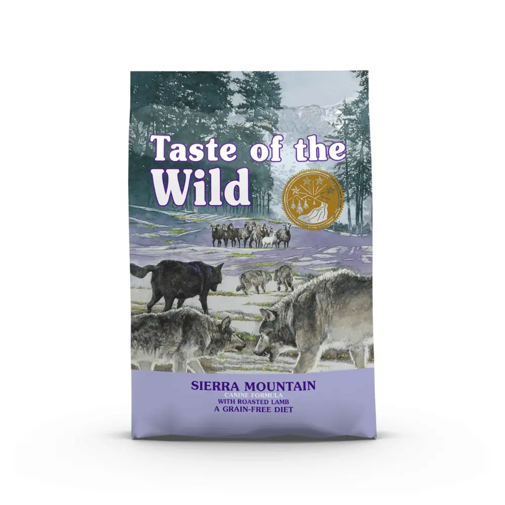 [TW-AD-SM-6.3KG] Taste of the Wild Alimento Seco Sierra Mountain para Perro Adulto Receta Cordero Asado 6.3 kg