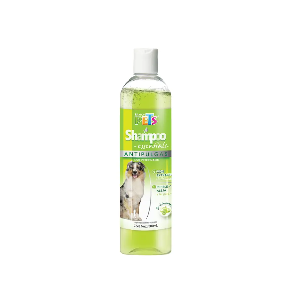 Fancy Pets Shampoo Essentials para Perro Antipulgas 500 ml