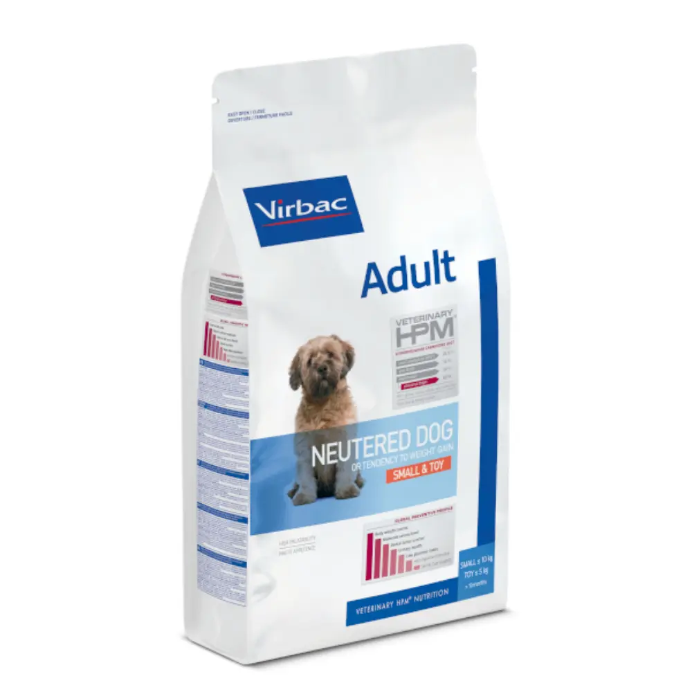 Virbac Alimento Seco Neutered para Perro Adulto Esterilizado Raza Pequeña y Mini 7 kg