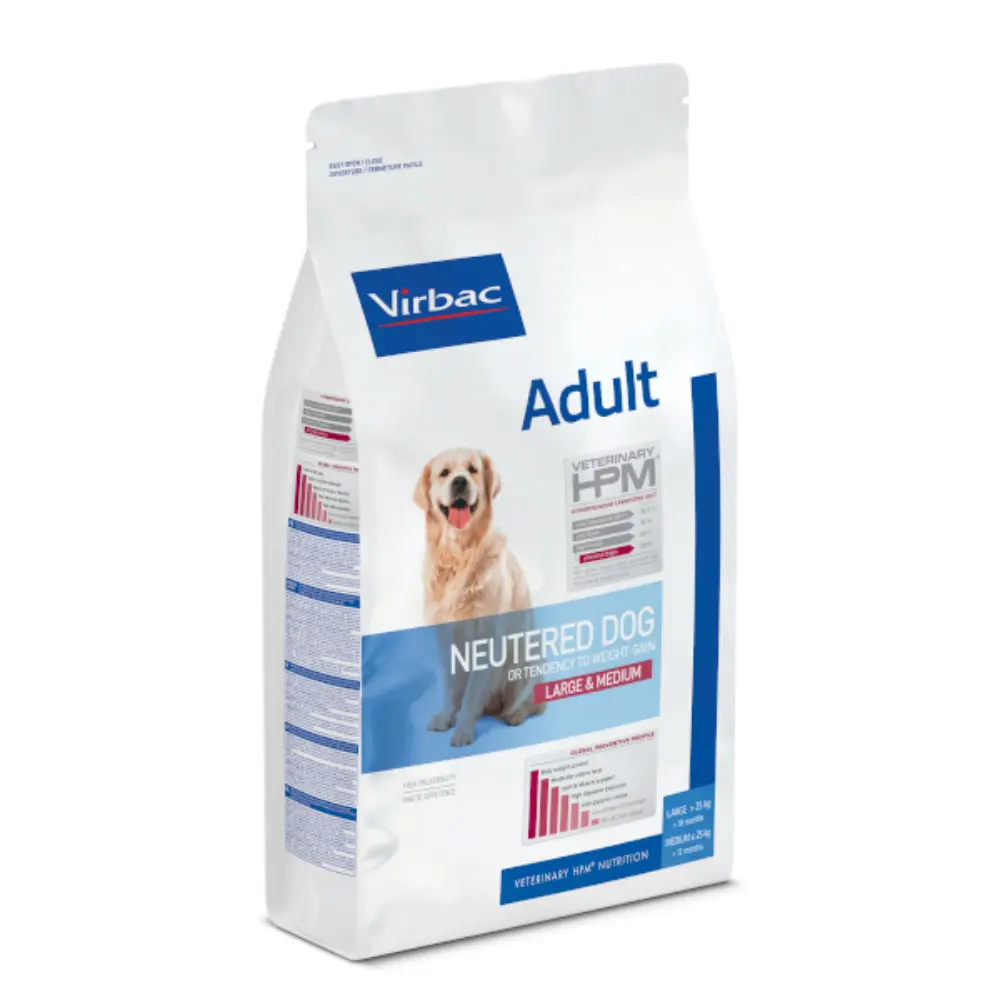 Virbac Alimento Seco Neutered para Perro Adulto Esterilizado Raza Mediana/Grande 12 kg