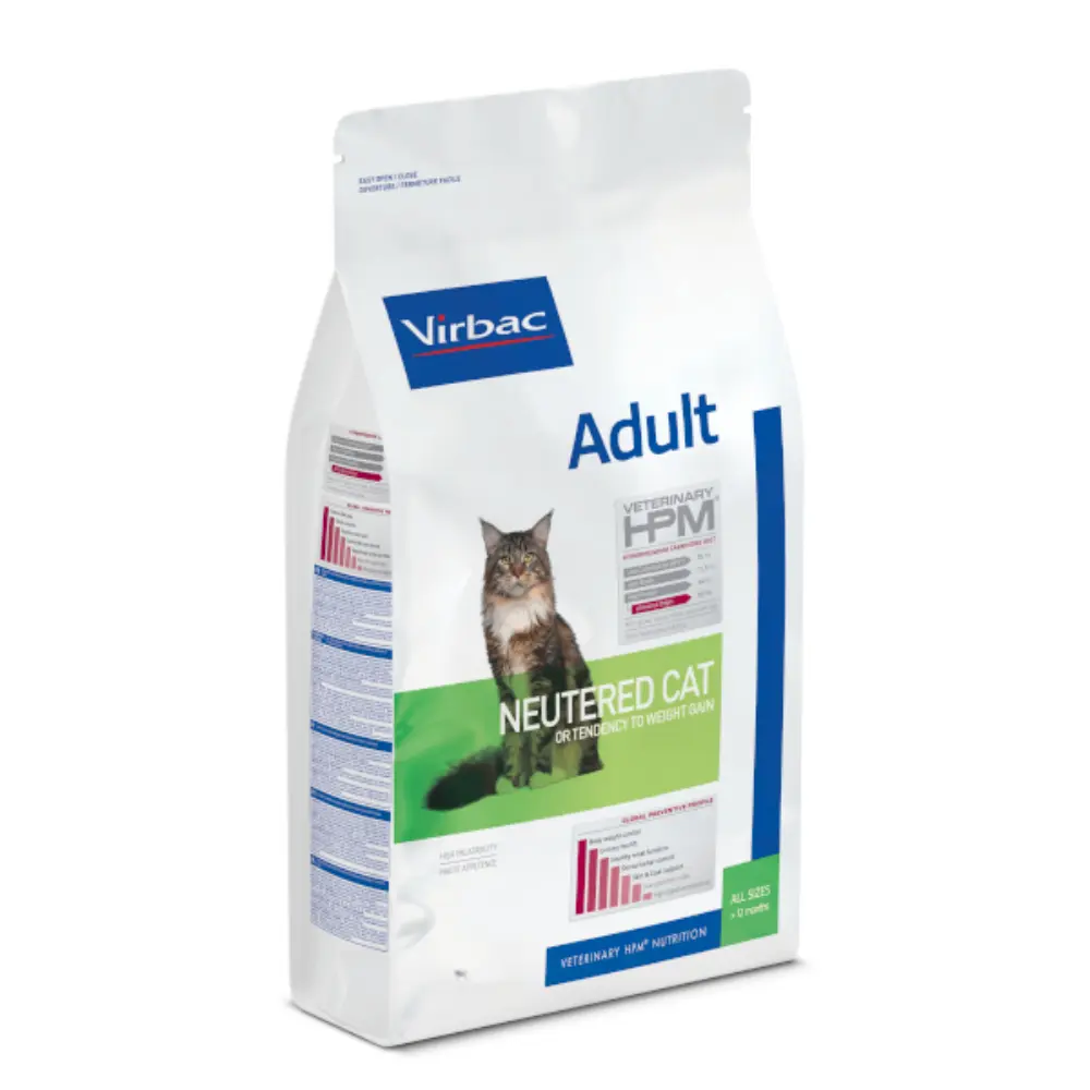 [VB-FE-NT-AD-3KG] Virbac Alimento Seco Neutered para Gato Adulto Esterilizado Receta Salmon 3 kg