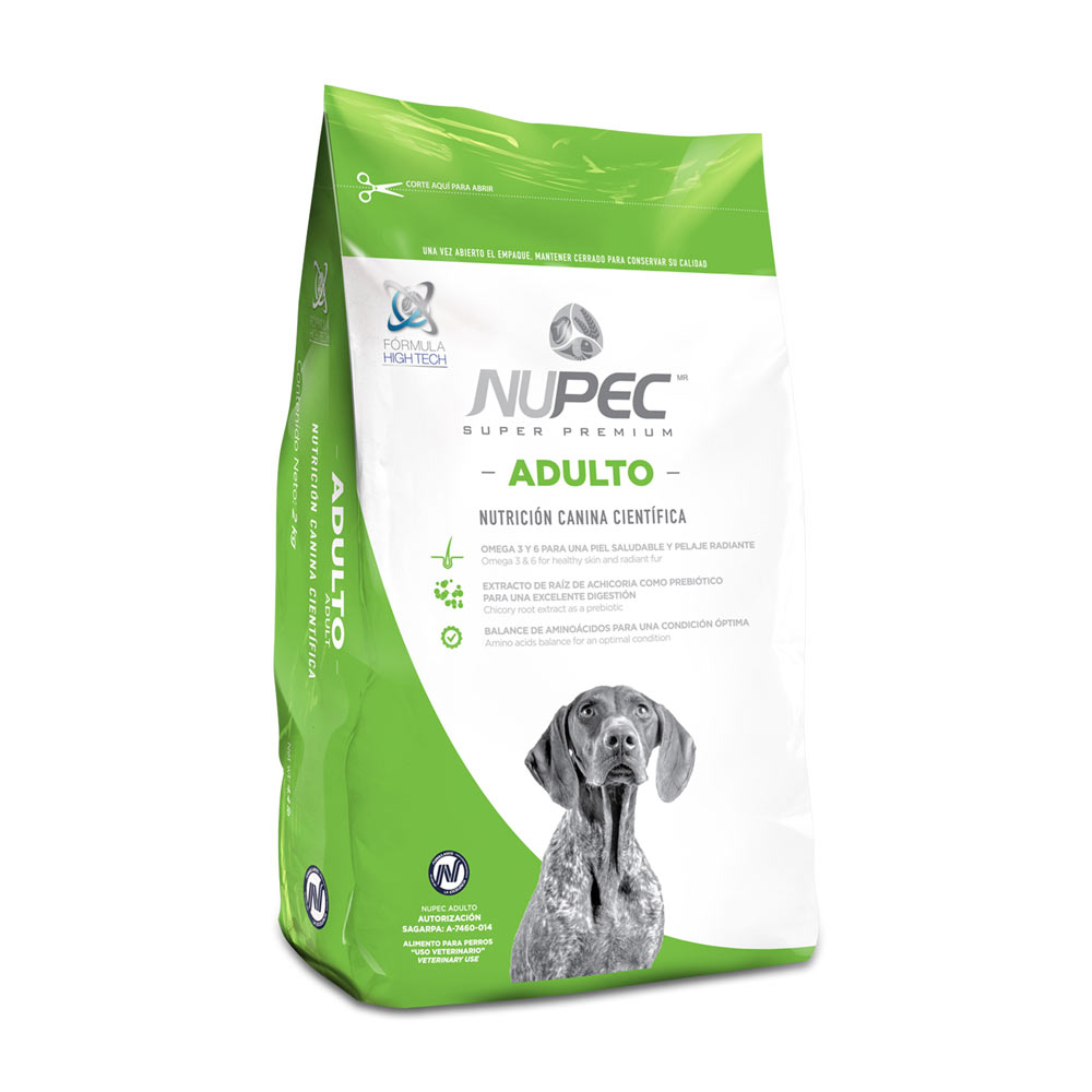 Nupec Alimento Seco para Perro Adulto Raza Mediana/Grande 8 kg