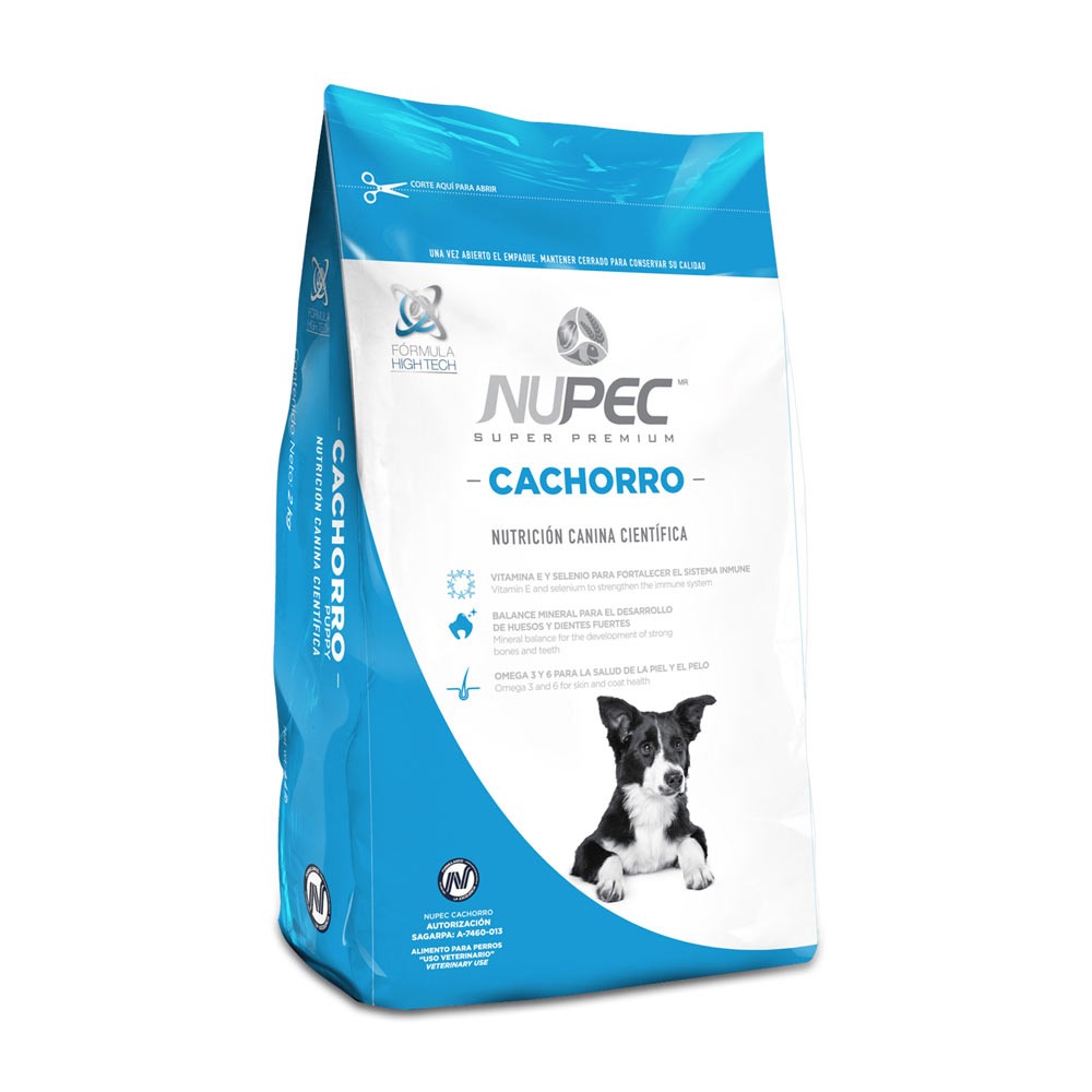 [NP-CA-20KG] Nupec Alimento Seco para Perro Cachorro Raza Mediana/Grande 20 kg