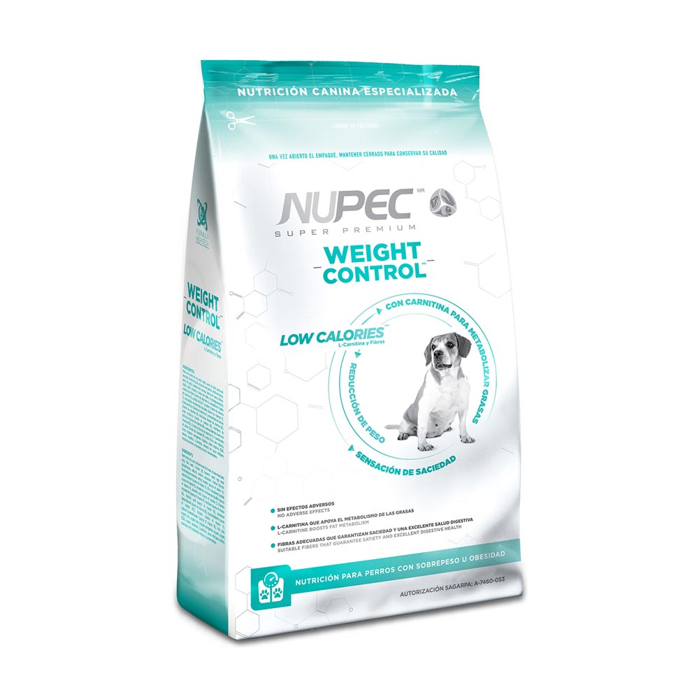 Nupec Alimento Seco Weight Control para Perro Adulto 15 kg