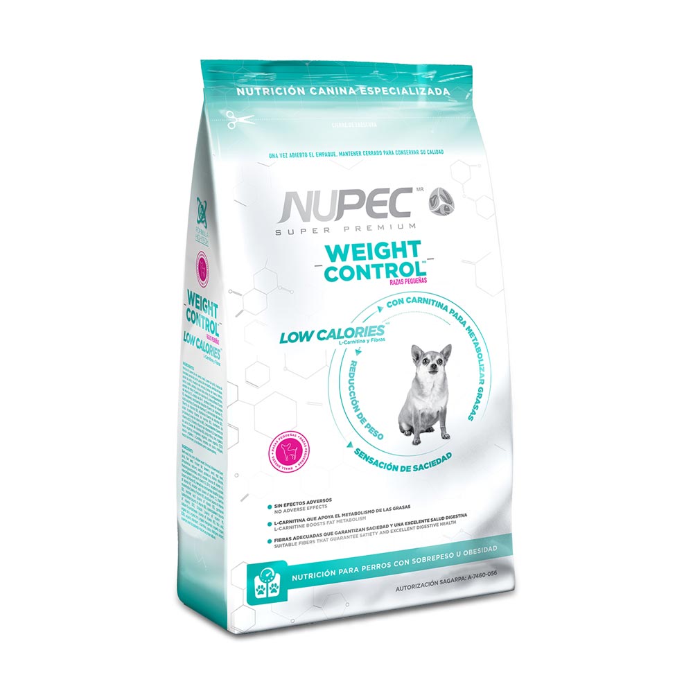 [NP-WC-RP-8KG] Nupec Alimento Seco Weight Control para Perro Adulto Raza Pequeña 8 kg