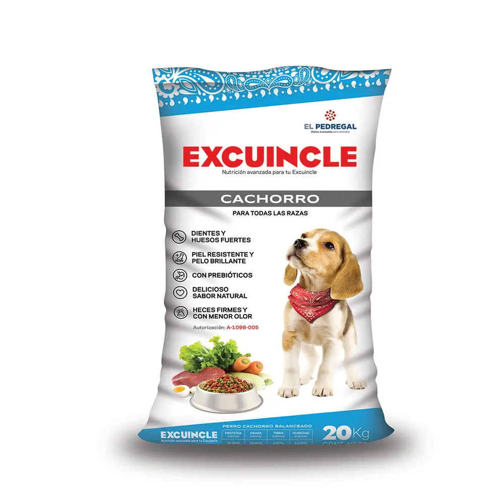 Excuincle Alimento Seco para Perro Cachorro Todas las Razas 20 kg