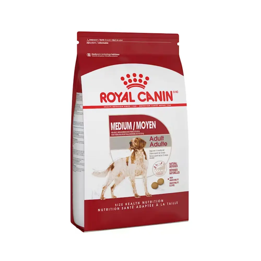 [RC-AD-RM-13.61KG] Royal Canin Alimento Seco para Perro Adulto Raza Mediana 13.61 kg