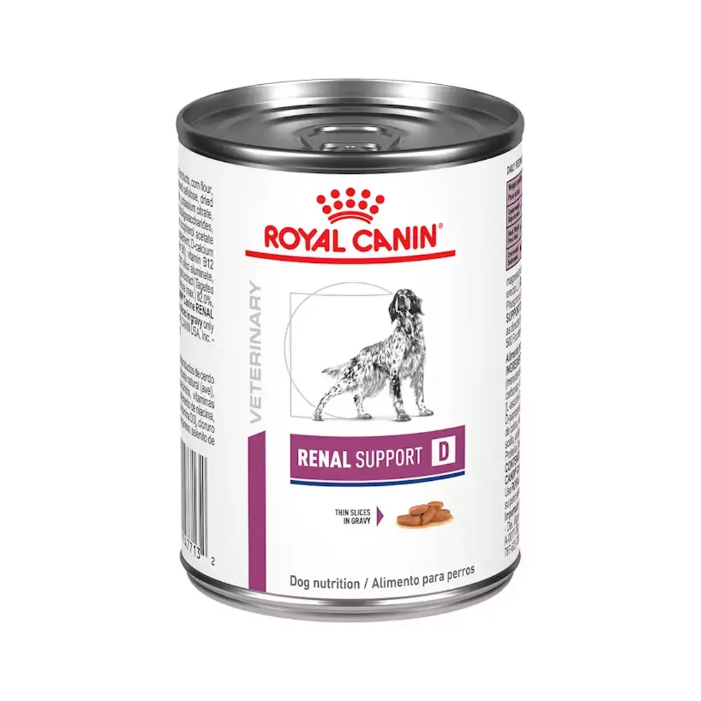 Royal Canin Prescripcion Alimento Humedo Renal Support D para Perro Adulto 370 g