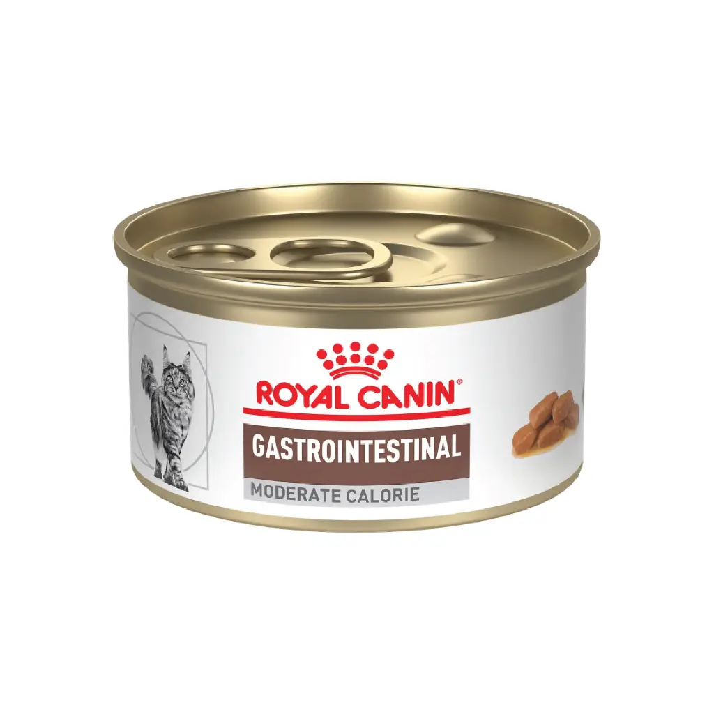 Royal Canin Prescripcion Alimento Humedo Gastrointestinal Moderate Calorie para Gato Adulto 85 g