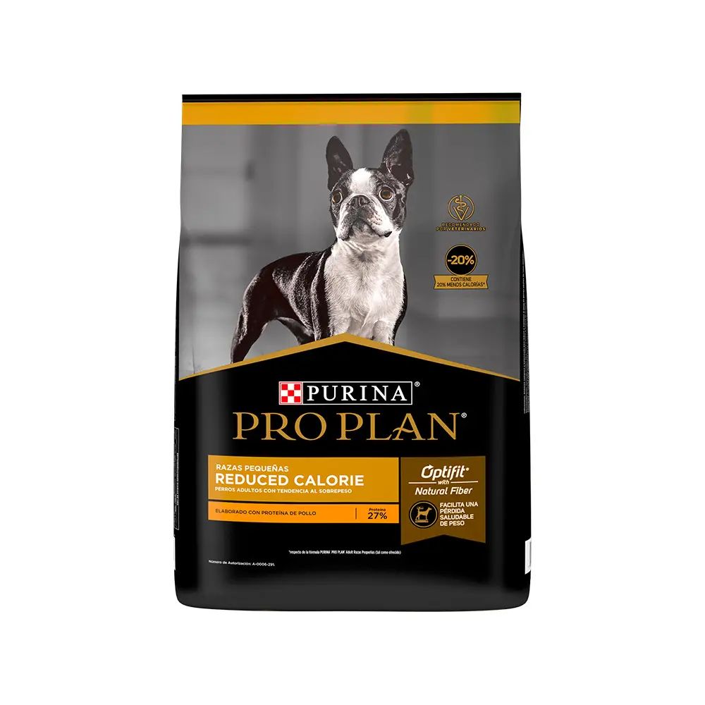 Pro Plan Alimento Seco Reduced Calorie para Perro Adulto Raza Pequeña 3 kg