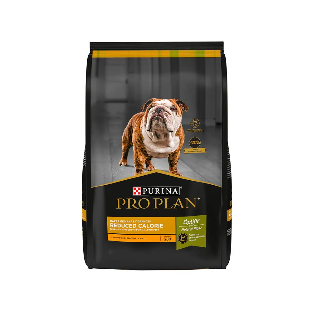 Pro Plan Alimento Seco Reduced Calorie para Perro Adulto Raza Mediana/Grande 3 kg
