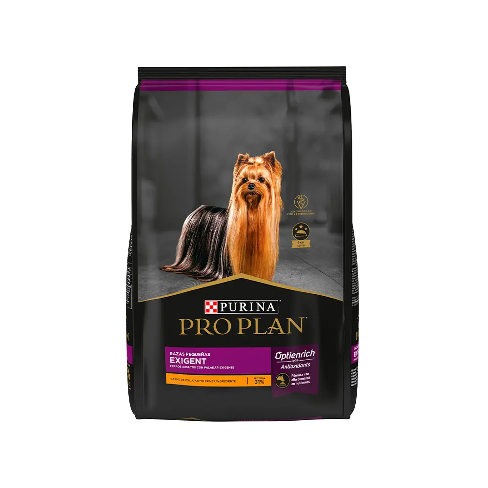 Pro Plan Alimento Seco Exigent para Perro Adulto Raza Pequeña 7.5 kg