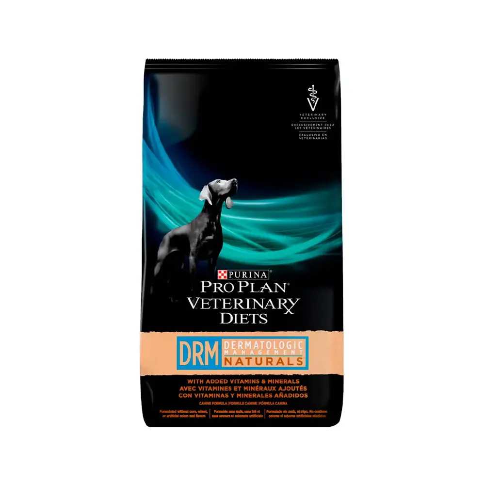 Pro Plan Prescripcion Alimento Seco DRM Dermatologic Management Naturals para Perro Adulto 2.72 kg