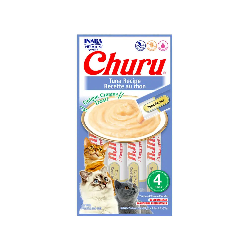 Inaba Churu Premios para Gato Receta Atun Bolsa 56 g