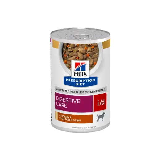 [HIVET-HM-ID-ESDO-354G] Hill's Prescripcion Alimento Humedo i/d Digestive Care para Perro Adulto Receta Estofado 354 g