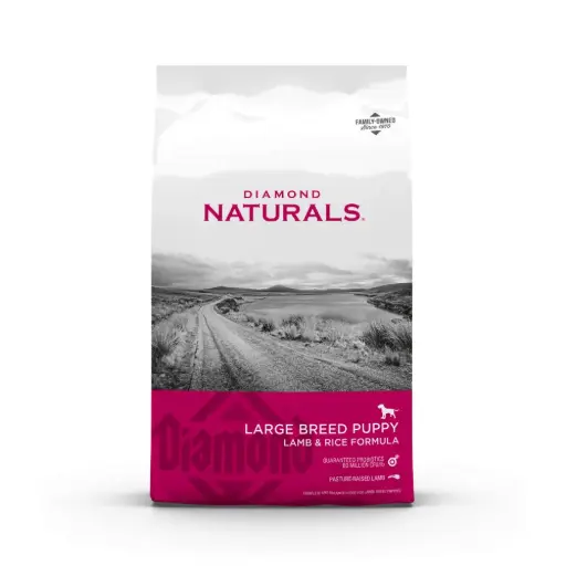 [DN-CA-RG-2.72KG] Diamond Naturals Alimento Seco para Perro Cachorro Raza Grande 2.72 kg