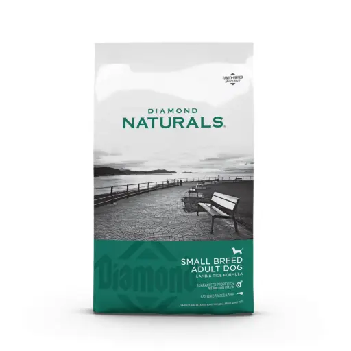[DN-AD-RP-CDRO-8.16KG] Diamond Naturals Alimento Seco para Perro Adulto Raza Pequeña Receta Cordero y Arroz 8.16 kg