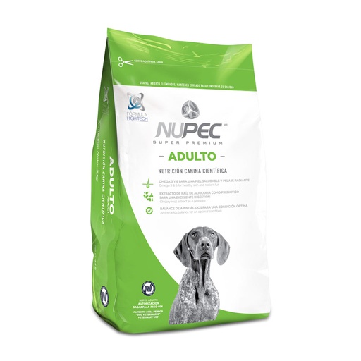 [NP-AD-8KG] Nupec Alimento Seco para Perro Adulto Raza Mediana/Grande 8 kg