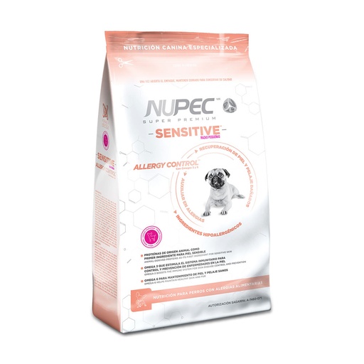 [NP-SENS-RP-8KG] Nupec Alimento Seco Sensitive para Perro Adulto Raza Pequeña 8 kg